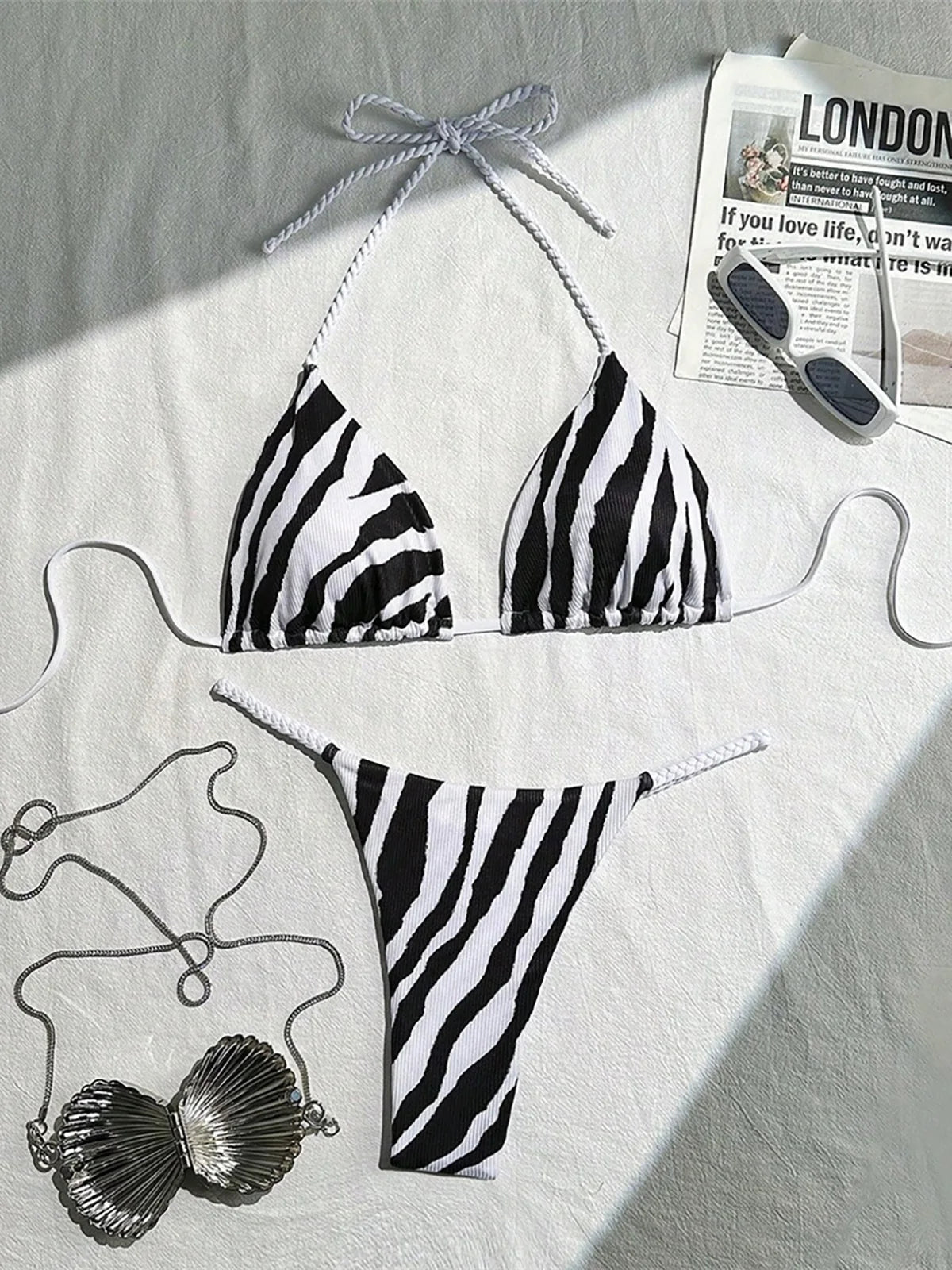 חוטיני זברה