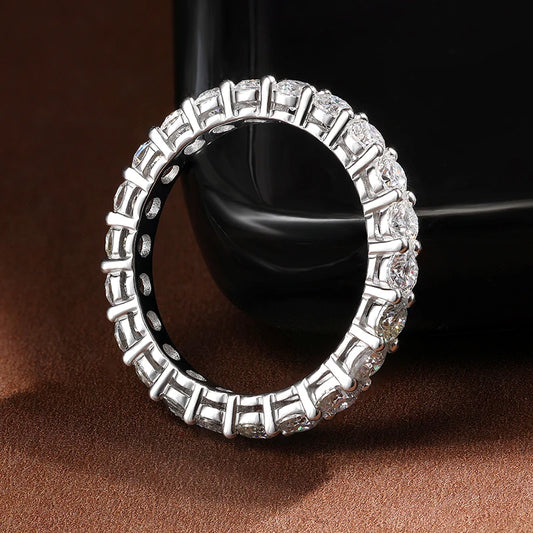 טבעת כסף זרקונים